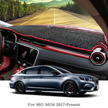 Car Styling Dashboard Protective Mat Shade Cushion Pad Rose Carpet MAT For MG MG6 2017-Present RHD&LHD Internal Accessories 2024 - buy cheap