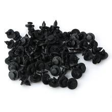 100PCS 8mm Auto Bumper Mudguard Special Nylon Rivet Fastener For Nissan Livina TIIDA Sylphy Car interior Fixing Clips 2024 - buy cheap