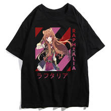 Anime T-shirt Tate No Yuusha No Nariagari Raphtalia Filo Naofumi Iwatani Print Harajuku Streetwear casual Kawaii Unisex Tops Tee 2024 - buy cheap