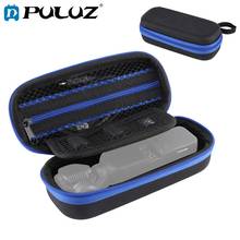 PULUZ Mini Case Portable Diamond Texture PU Leather Storage Case Bag For DJI OSMO Pocket Handheld Gimbal 2024 - buy cheap