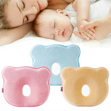 Novo Travesseiro Da Criança Infantil Do Bebê Do Algodão Macio Prevent Flat Head Suporte Dormir Travesseiros de Bebê 2024 - compre barato