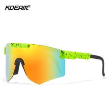 KDEAM Outdoor Sports Sunglasses Men Polarized UV400 Coating Sun Glasses Optimal Peripheral Vision Lens oculos de sol 2024 - buy cheap