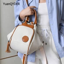 2021 New Multifunctional Women's Backpack High Quality Canvas Women Shoulder Bags Panelled Designer Ladies Travel Backpack Sac 2024 - buy cheap