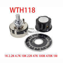 1 set WTH118 DIY Kit Parts 2W 1A Potentiometer 1K 2.2K 4.7K 10K 22K 47K 100K 470K 1M 2024 - buy cheap