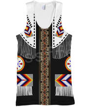 Tessffel Indian Native culture Harajuku Casual Colorful Tracksuit NewFashion Funny 3DfullPrint Unisex Vest/Tank Top Men Women s2 2024 - buy cheap