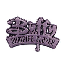 Rare Buffy the Vampire Slayer Metal Cast Pin 90s TV Show Fans Popular Vintage Accessory 2024 - buy cheap