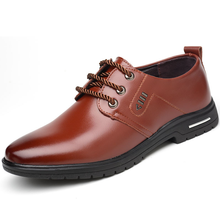 Luckman sapatos masculinos de couro, sapatos de negócios pretos marrom lms026 da primavera verão 2018 para homens 2024 - compre barato