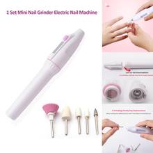 1 Set Nail Drills Pen 5 Bits Pro Electric Nail Drill Machine Nail Art Equipment Pedicure Handpiece Files Grinder Polisher Tools 2024 - buy cheap