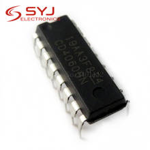 10pcs/lot CD4060BE CD4060 4060 Ripple Carry Binary Counter IC DIP-16 pin Low Power In Stock 2024 - buy cheap