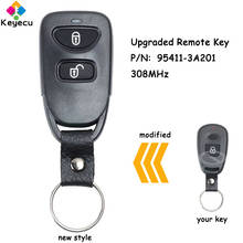 KEYECU Upgraded Remote Control Car Key With 2 Buttons & 308MHz for Hyundai Elantra Sante Fe 2011 2012 2013 Fob P/N: 95411-3A201 2024 - buy cheap