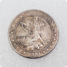 Type #42_Hobo Nickel Copy Coin 1881-CC Morgan Dollar 2024 - buy cheap