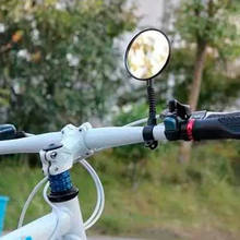 Cycling Handlebar Back Eye Blind Spot Mirror Flexible Rear View Mirror 360 Degrees Mini Adjustable Bike Rearview Mirror Bicycle 2024 - buy cheap