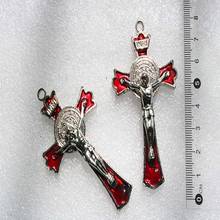 Large alloy drops Jesus Great Cross Church Jesus Cross Jesus Cross Necklace Jesus Jesus Memorial Gift 2024 - buy cheap