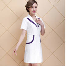 Scrubs uniforms white clothes lab coat women scrubs costume beauty salon work clothing spa uniforms health service workwear new 2024 - buy cheap