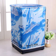 Useful Portable Washing Machine Dust Cover Floral Butterfly Printed Dust Guard Dust Cover Save Space Organizer Storage Supplies 2024 - buy cheap