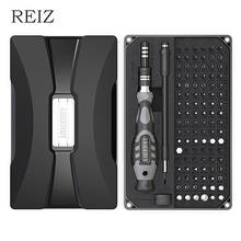 REIZ 106 In 1 Precision Screwdriver Set Magnetic Screw Bits Torx Hex Ratchet Sockets Handle Mobile Phone PC Repair Hand Tool Kit 2024 - buy cheap