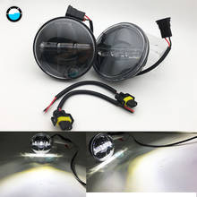 Farol auxiliar de moto de 4-1/2 ", 4.5 polegadas. 5 polegadas. 4.5 polegadas, suporte para anel de montagem para touring 2024 - compre barato