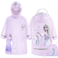 Capa de chuva infantil da disney, poncho à prova de chuva para meninos e meninas, com desenho do mickey e da minnie, roupa para presente 2024 - compre barato