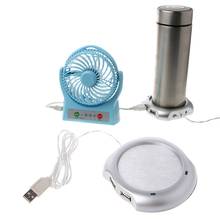 Calentador tipo taza de té y café con 4 puertos USB, Hub PC portátil 2024 - compra barato