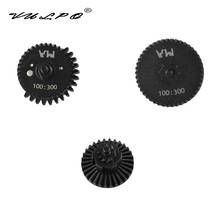 Hunting Accessories 100:300 CNC Steel Cutting Reinforcement Helical Super Torque Gear Set for Ver.2/3 Airsoft AEG Gearbox 2024 - buy cheap