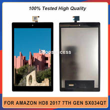 New For Amazon Fire HD 8 2017 Lcd 7th Gen SX034QT Display Touch Screen Digitizer Assembly Replacement 2024 - buy cheap