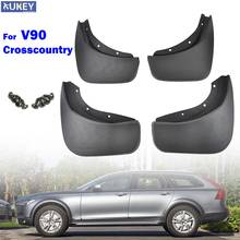 OE Styled Molded Car Mud Flaps For Volvo V90 2017 - 2019 2018 Mudflaps Splash Guards Mud Flap Mudguards Accessories Car Styling 2024 - buy cheap