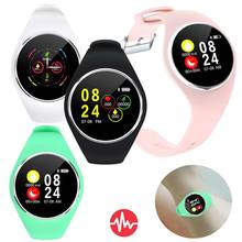 Touch Screen Smartwatch Fitness Tracker Heart Rate Bracelet Sports Watch for iPhone 11Pro MAX 11 XS Max Samsung LG Q8 2024 - buy cheap