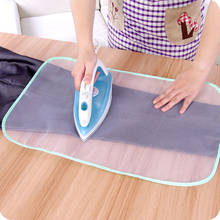 Protective Insulation Ironing Boards Cover Against Pressing Pad High Temperature Ironing Cloth Iron Guard Protective Press Mesh 2024 - buy cheap