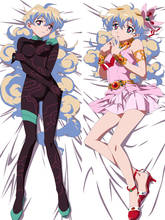 Japanese Anime Gurren Lagann Character Nia Dakimakura Pillow Cover Case Hugging Body pillowcase, all of the Anime lover, peach skin or 2way, as the listing show, not include 2024 - buy cheap