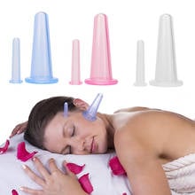 Ventosas de silicona para masaje Facial, herramienta de cuidado de la salud para relajación de brazos, piernas y cara, 2 unidades 2024 - compra barato
