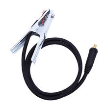 Clip de abrazadera de Cable de tierra de soldadura de 300A de calidad para soldador de arco MIG TIG, 1,5 M/ Cable, soporte de soldadura de enchufe 10-25 2024 - compra barato