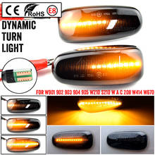 1 Pair Car LED Side Marker Turn Signal Lights For Mercedes Benz W210 W202 CLK W208 SLK R170 W638 Turn Signal Light 2024 - buy cheap