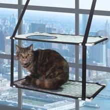 Гамак для кошек, удобное окно, сиденье, абсорбирующее окно, матрас для домашних животных, лежак для домашних животных, удобная и безопасная подвесная кровать 2024 - купить недорого