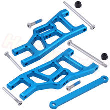 Brazos de suspensión delantera de aluminio con barra de amarre de reemplazo de 3631 para Traxxas Slash 2WD 1/10, coche de carreras de campo corto 2024 - compra barato