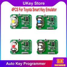 OBDSTAR для Toyota Смарт-эмулятор ключей 4 шт. для Toyota имитация ключ для X300 DP/X300 DP плюс ключевой программист 2024 - купить недорого
