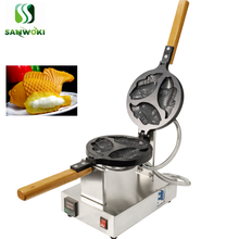 Digital 3pcs fish shape waffle machine cream filled taiyaki maker machine Non-stick fish Cake Baker machine waffle iron machine 2024 - buy cheap