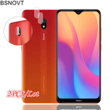 2 шт., прозрачное стекло для объектива Xiaomi Redmi 8A, Защитное стекло для объектива камеры Redmi 8A, плоская пленка для стекла Xiaomi Redmi 8A, 6,2 дюйма 2024 - купить недорого