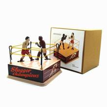 Bóxer de boxeo de Estilo Vintage para niños y adultos, juguete clásico de hojalata con llaves de cuerda, regalo Retro DE LUCHA 2024 - compra barato