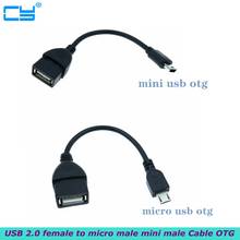 Micro USB mini USB OTG кабель адаптер OTG зарядный Micro кабель для зарядки и передачи данных конвертер для Xiaomi для Samsung для Huawei 2024 - купить недорого