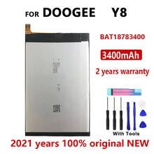 Batería de repuesto Original para teléfono Doogee Y8, 3400mAh, BAT18783400, alta calidad, herramientas, 100% 2024 - compra barato