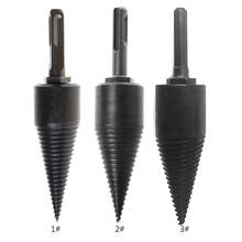 2021 New Firewood Machine Drill Wood Cone Reamer Punch Driver Drill Bit Split Drilling Tools 130x32mm 2024 - buy cheap