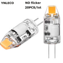 20pcs G4 COB LED 12V AC DC Bulb 1.5W NO Flicker 360 Degree LED G4 Lamp Lampada Lampara ampul Home Light Replace 15W Halogen Lamp 2024 - buy cheap