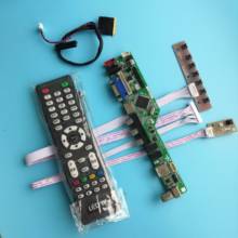 Комплект для контроллера LP140WH4(TL)(C1), плата драйвера USB HDMI-совместимая с 14 "40pin LVDS LCD светодиодный TV AV VGA, Удаленная панель 1366X768 2024 - купить недорого
