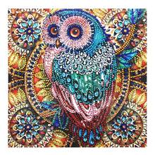 Owl 5D Special Shaped Diamond Painting Embroidery Needlework Rhinestone Crystal Cross Craft Stitch Kit DIY 2024 - buy cheap