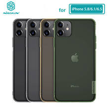 Soft Case for iPhone 11 Pro Max 5.8/6.1/6.5 Nillkin Nature Clear Soft Silicon TPU Cover For iPhone 11 Case Casing 2024 - buy cheap