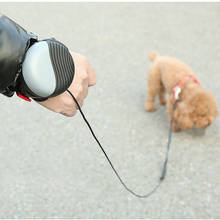 Cão trela cordas alça de pulso retrátil cães tração corda andando cinta ajustável correndo pet trelas cinto filhote cachorro gato produtos 2024 - compre barato