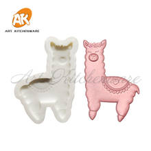 Cute Animal Alpaca Pattern Cake Mould Silicone Molds for Cake Decorating Fondant Tool Baking Tools for Cakes 2024 - buy cheap