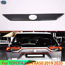 For TOYOTA Rav4 (XA50) 2019 2020 ABS Chrome Tail Gate Door Logo details Molding Bezel Styling Sticker Garnish 2024 - buy cheap