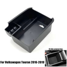 For Volkswagen Touran 2016-2019 Central Armrest Storage Box Container Holder Tray Car Organizer Accessories Car Styling 2024 - buy cheap