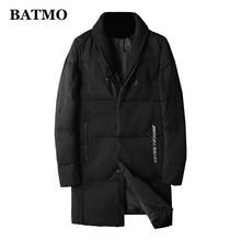 BATMO 2020 new arrival winter 80% white duck down jackets men,casual long parkas ,thicked coat,plus-size M-5XL 2024 - buy cheap